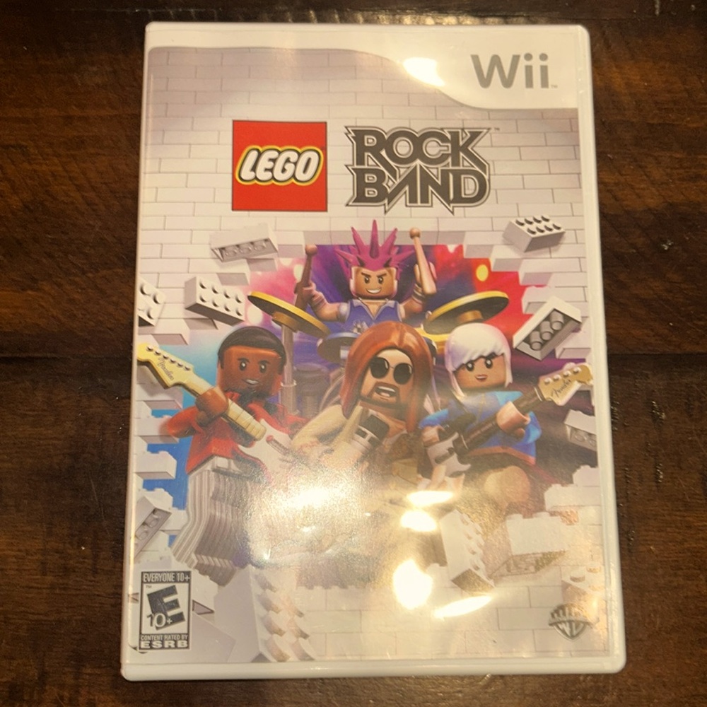 Wii Lego Rock Band game